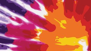 תמונת רקע של Tie Dye