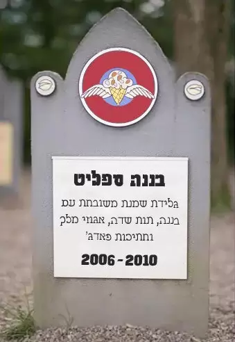 מצבה של בננה ספליט