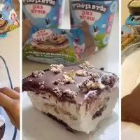עוגת גלידת סנד-וויץ' בן & ג'ריס
