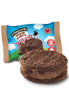 סנד-וויץ' שוקולד בראוניס